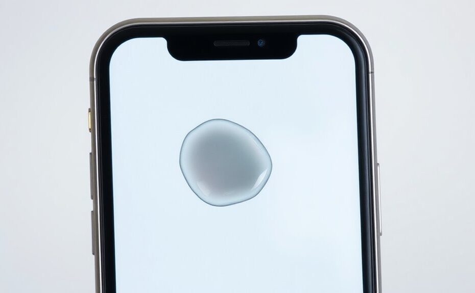 iphone screen damage